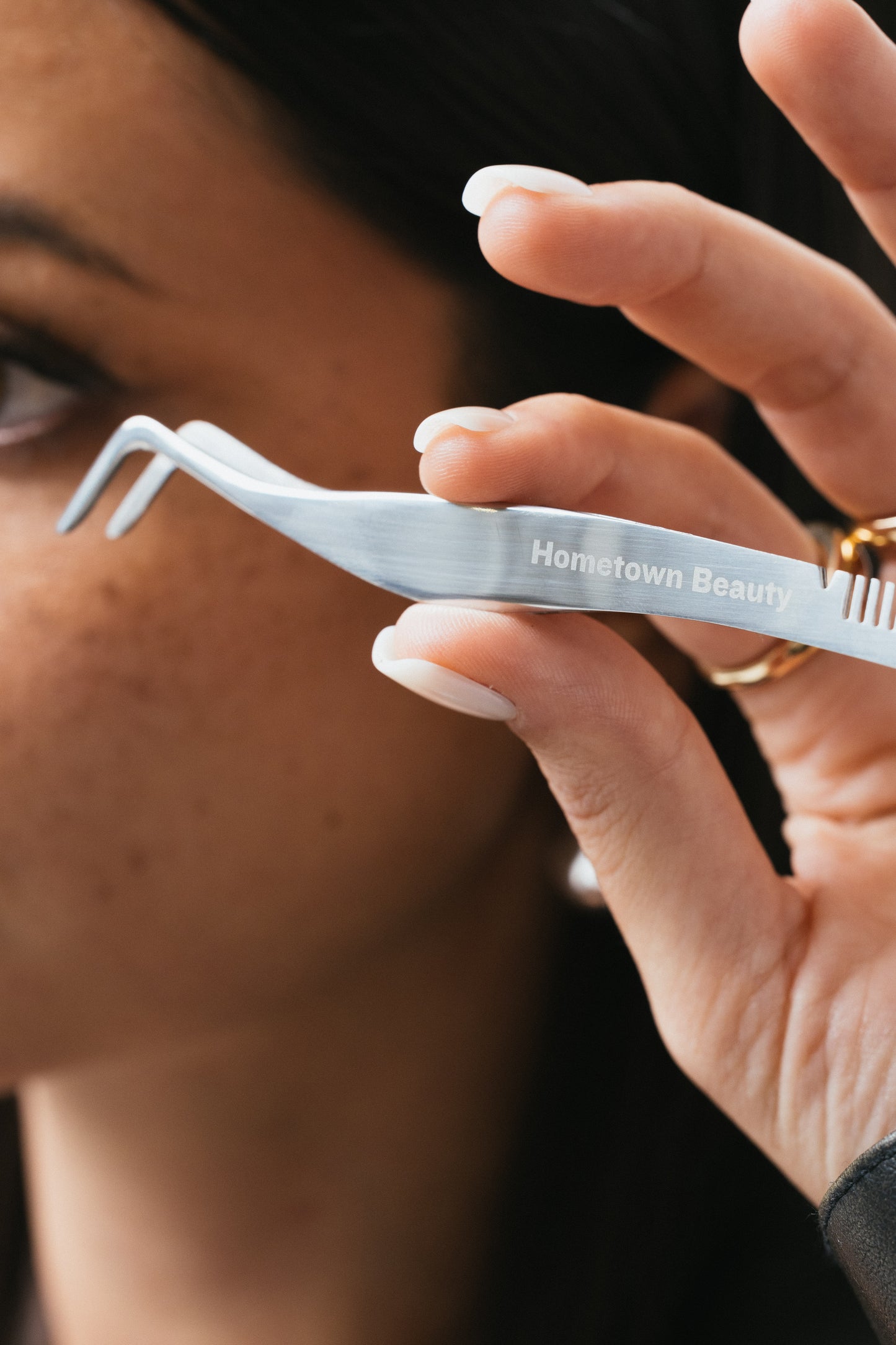 Lash tweezers